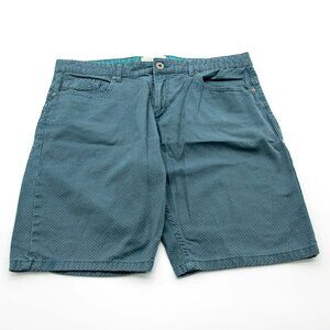 Free Planet Shorts / Green Print / Men's 36